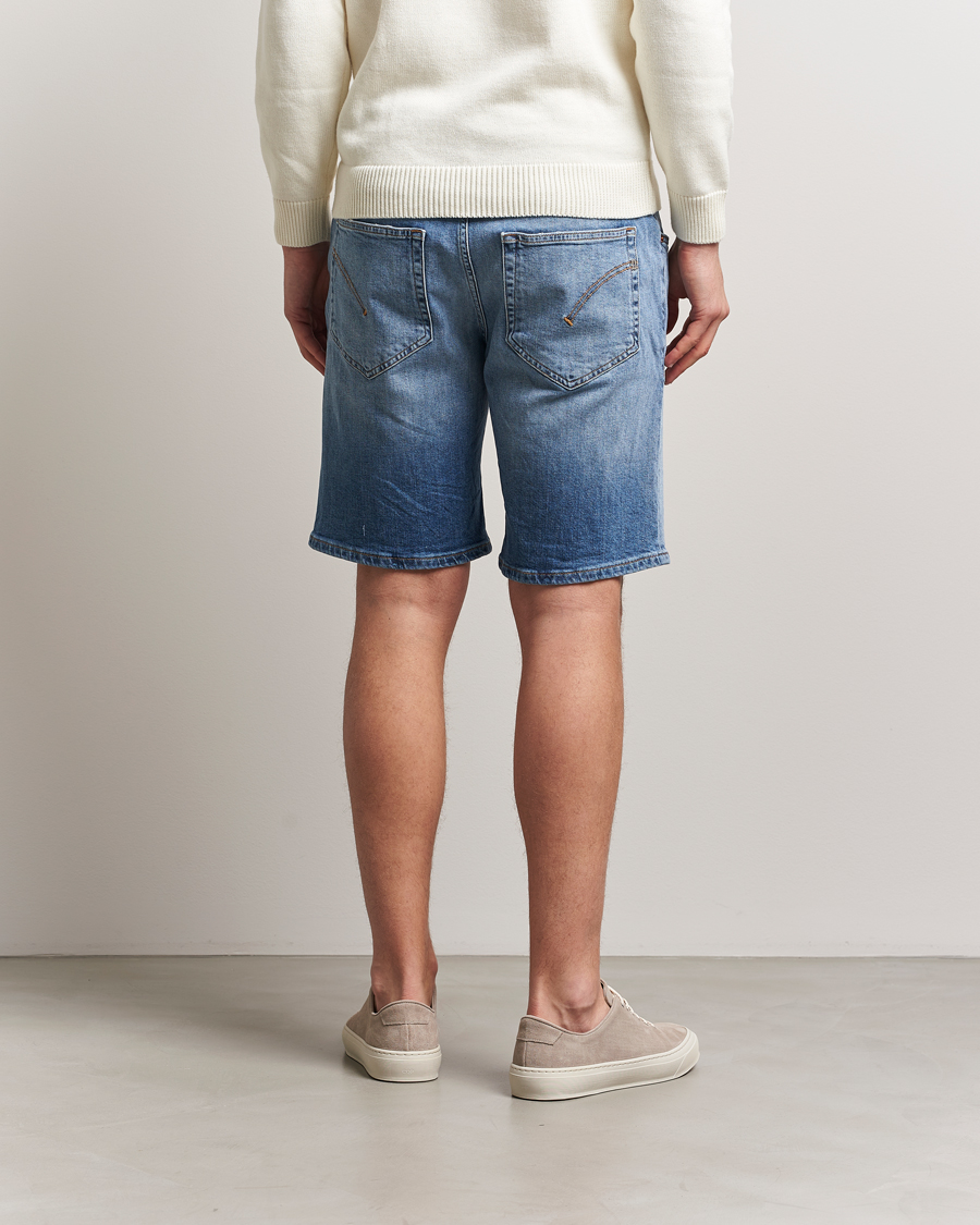 Heren | Korte broek | Dondup | Dereck Denim Shorts Light Blue