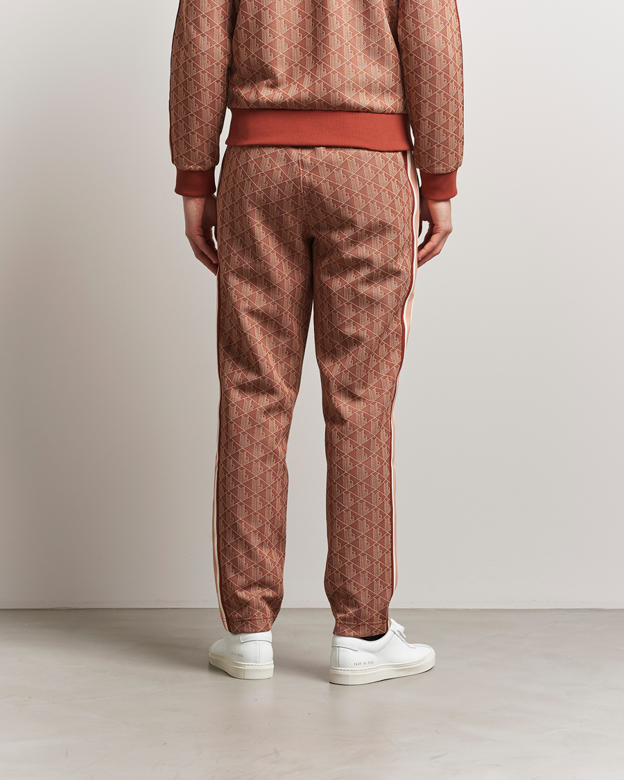 Heren | Broeken | Lacoste | Monogram Track Pants Iberis/Latte