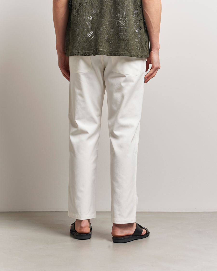 Heren | Broeken | Samsøe Samsøe | Jabari Drawstring Trousers Clear Cream