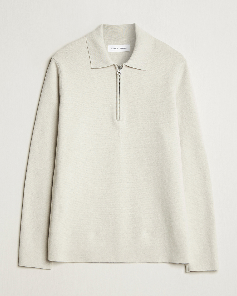 Heren | Truien | Samsøe Samsøe | Guna Half Zip Moonstruck