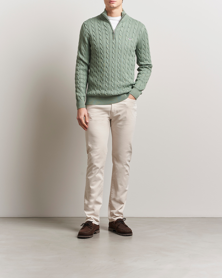 Heren | Broeken | GANT | Regular Desert 5-Pocket Pants Putty