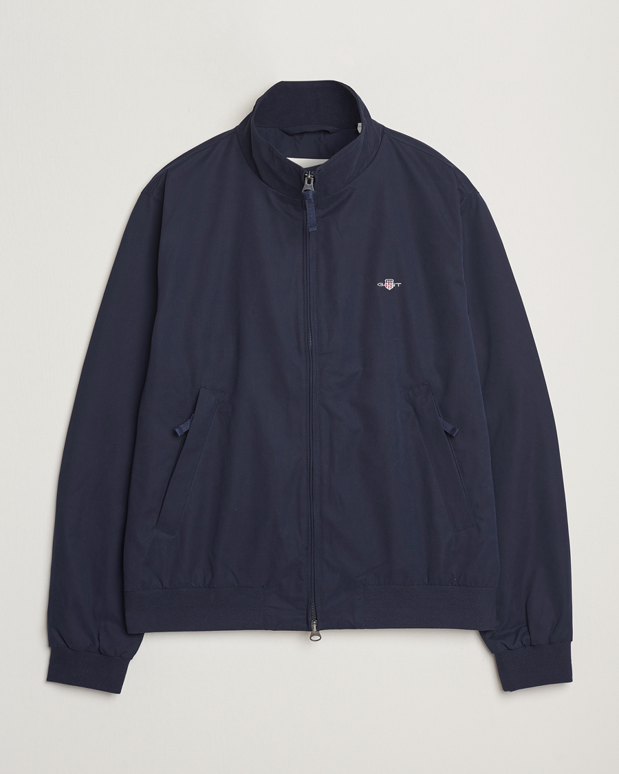 Heren | Jassen | GANT | The Hampshire Jacket Evening Blue