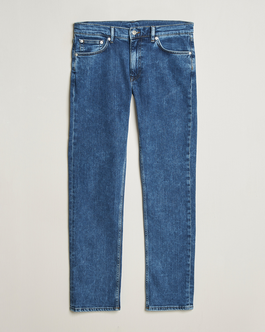 Heren | Jeans | GANT | Regular Fit Jeans Mid Blue Vintage