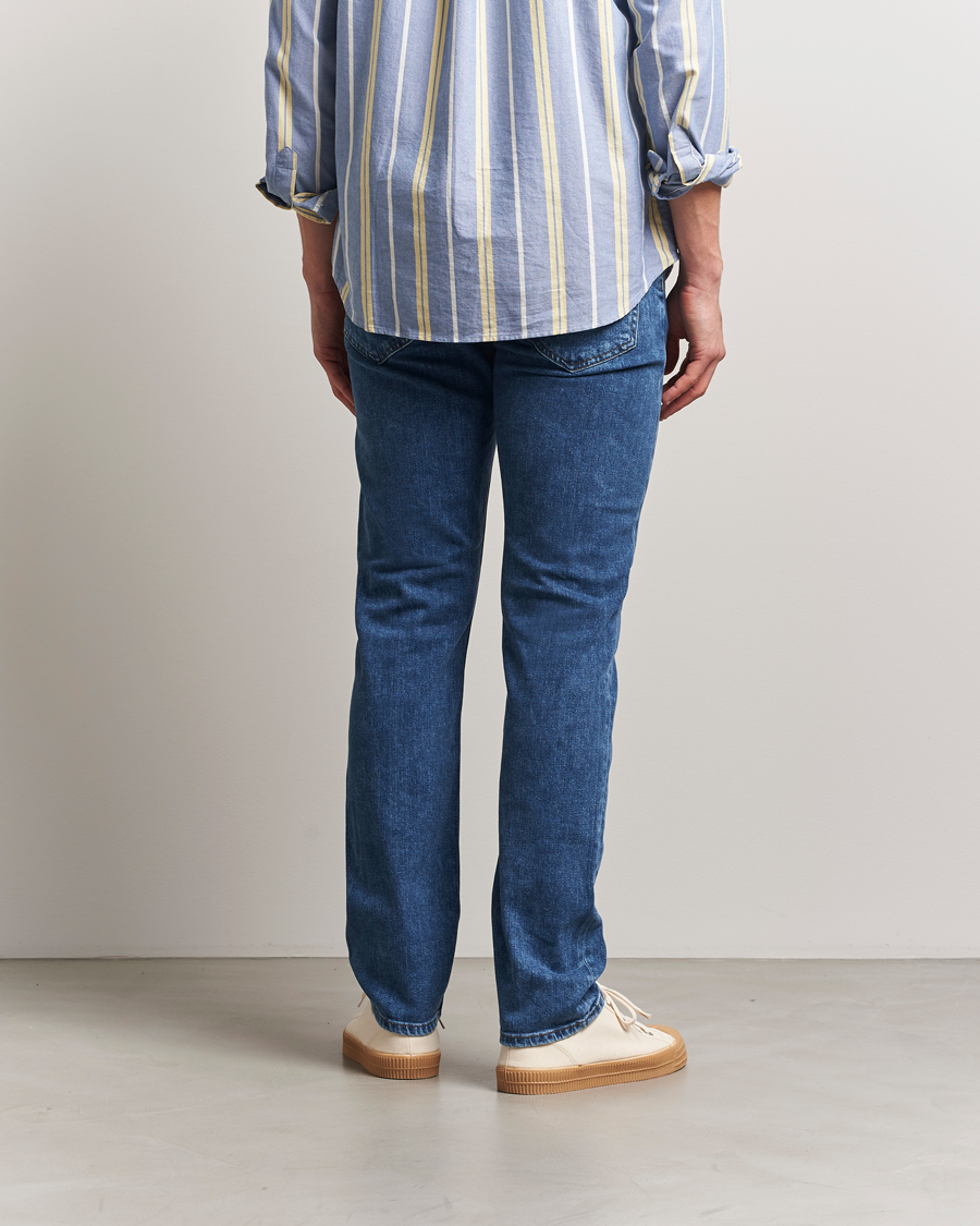 Heren | Jeans | GANT | Regular Fit Jeans Mid Blue Vintage