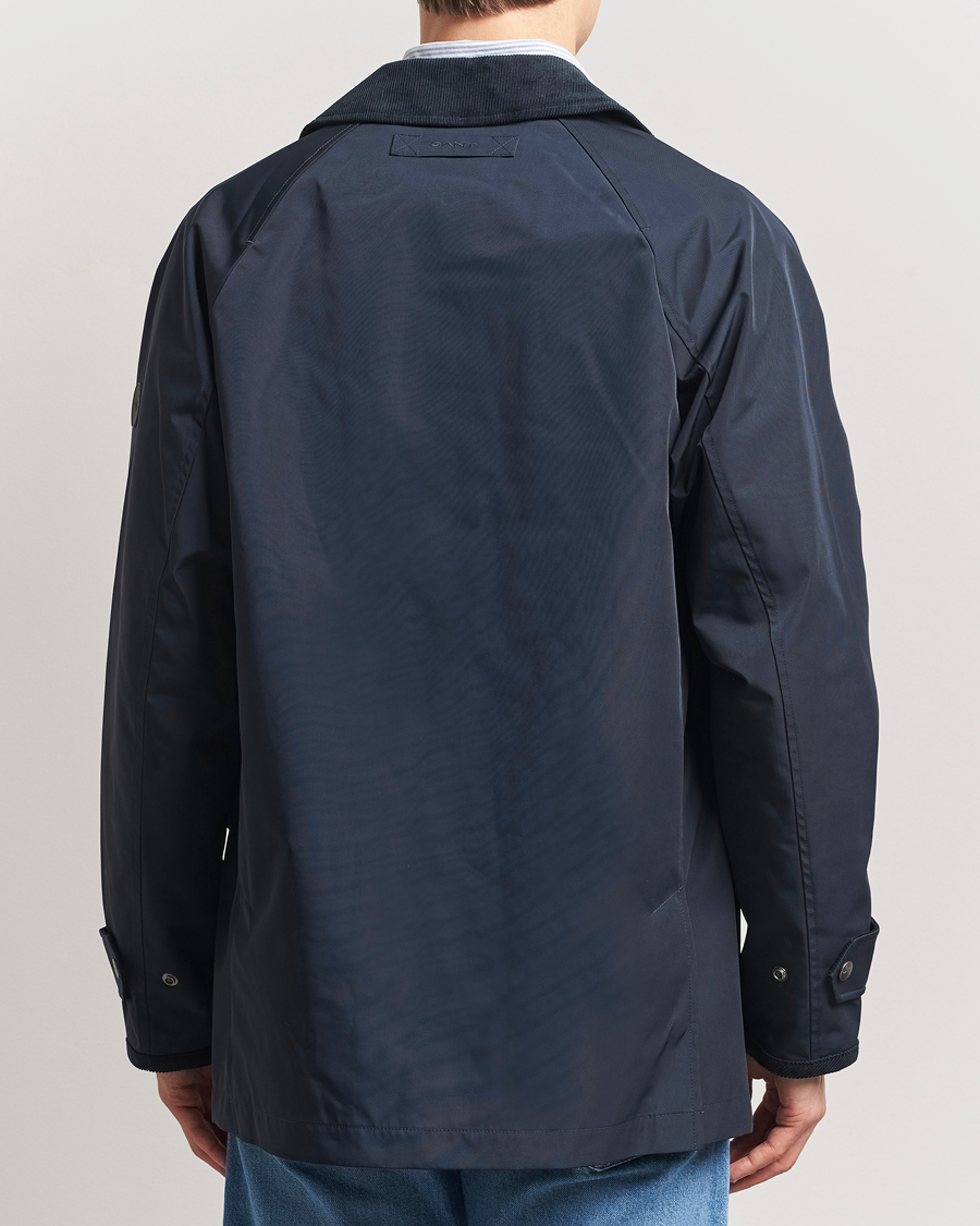 Heren | Jassen | GANT | Spring Decker Jacket Evening Blue