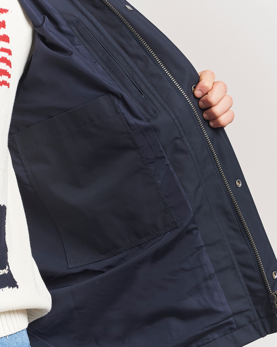 Heren | Jassen | GANT | Spring Decker Jacket Evening Blue