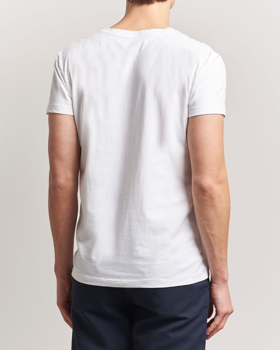 Heren | T-shirts | GANT | 2-Pack V-Neck T-shirt White