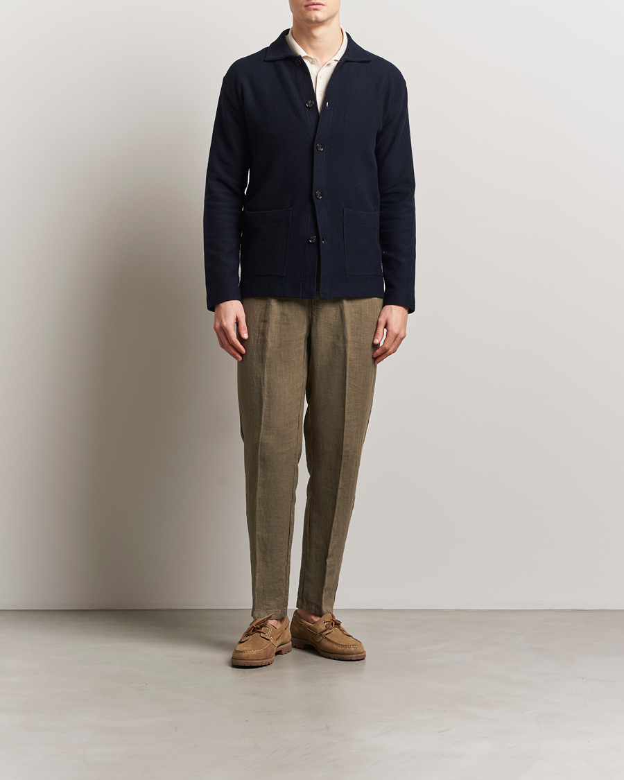 Heren | Jassen | Altea | Chevron Chore Jacket Navy