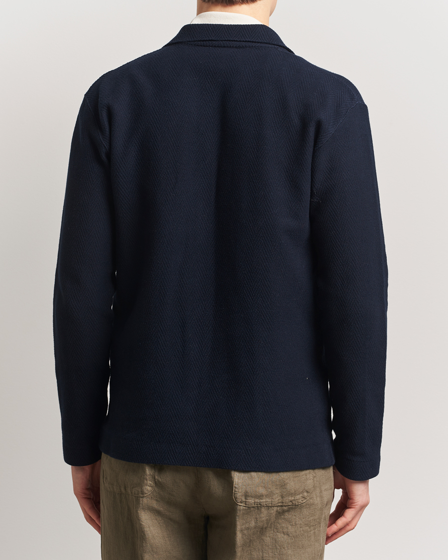 Heren | Jassen | Altea | Chevron Chore Jacket Navy