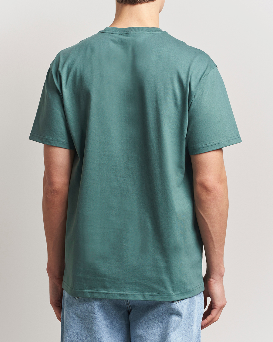 Heren | T-shirts | Carhartt WIP | Chase Short Sleeve T-Shirt Silver Pine