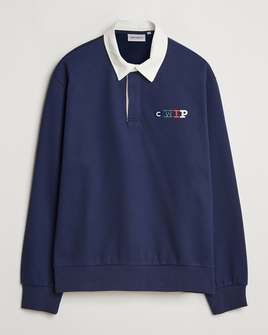 Heren | Truien | Carhartt WIP | Flags Rugby Sweatshirt Space