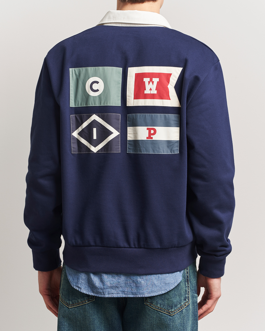 Heren | Truien | Carhartt WIP | Flags Rugby Sweatshirt Space