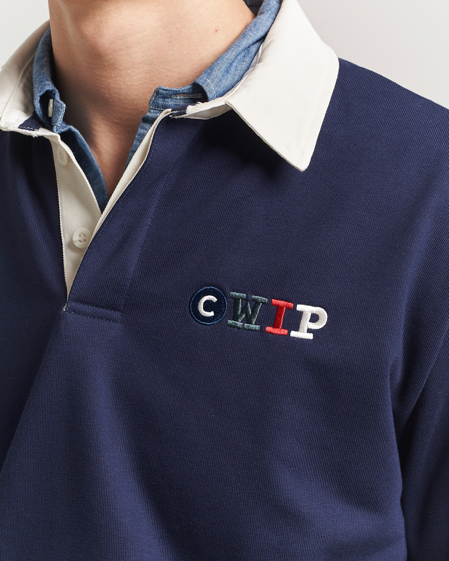 Heren | Truien | Carhartt WIP | Flags Rugby Sweatshirt Space