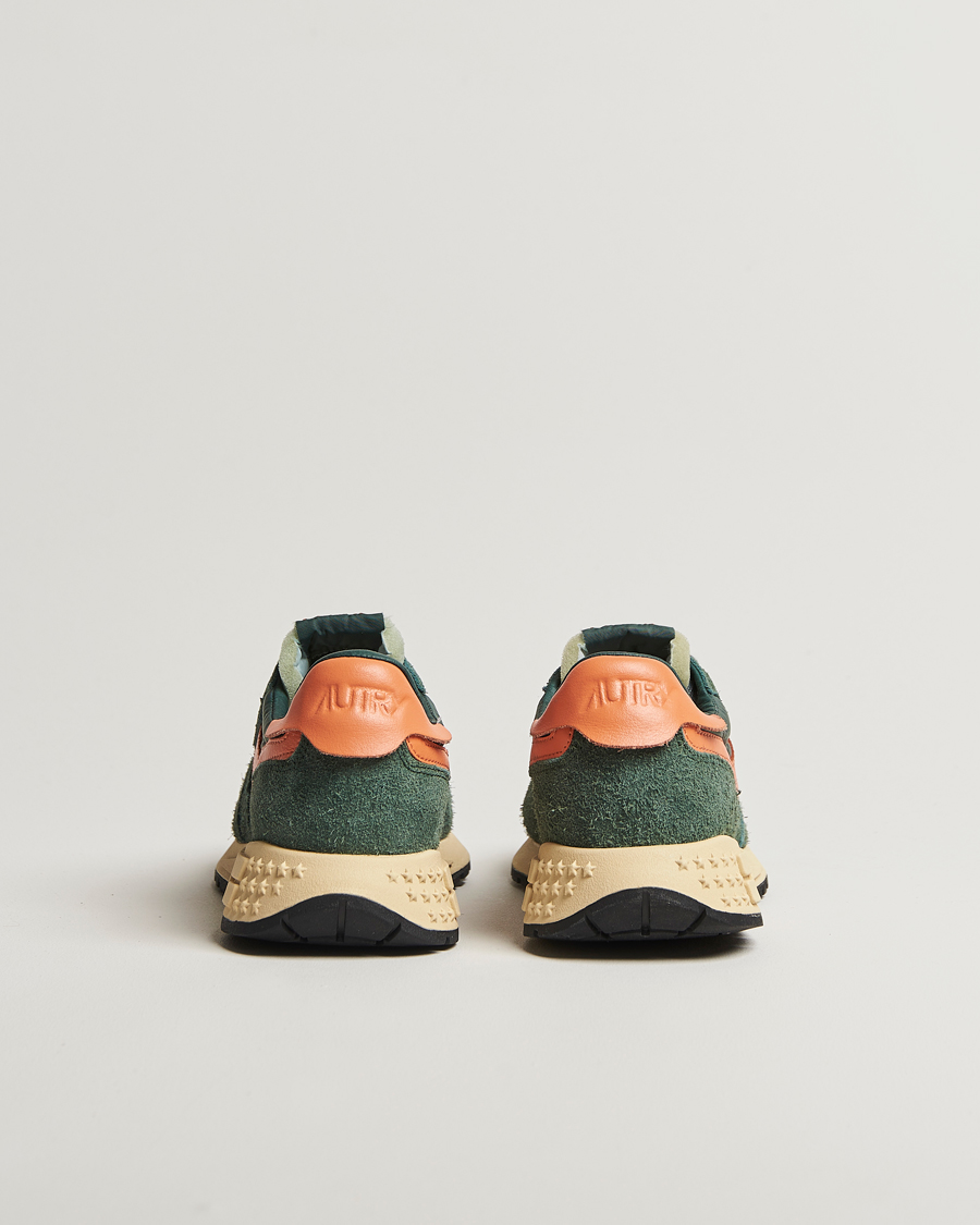 Heren | Autry Reelwind Running Sneaker Green/Orange | Autry | Reelwind Running Sneaker Green/Orange