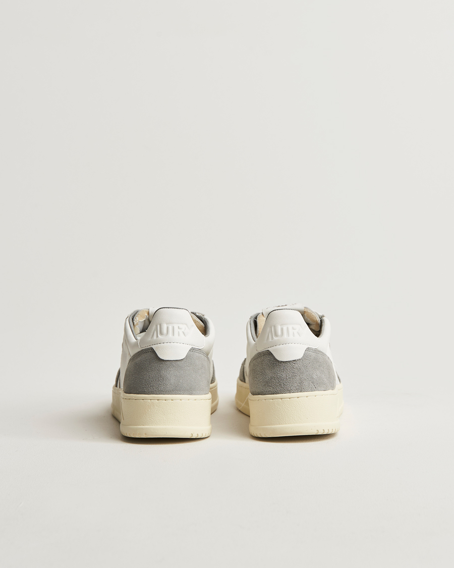 Heren | Sneakers | Autry | Medalist Low Sneaker White/Grey