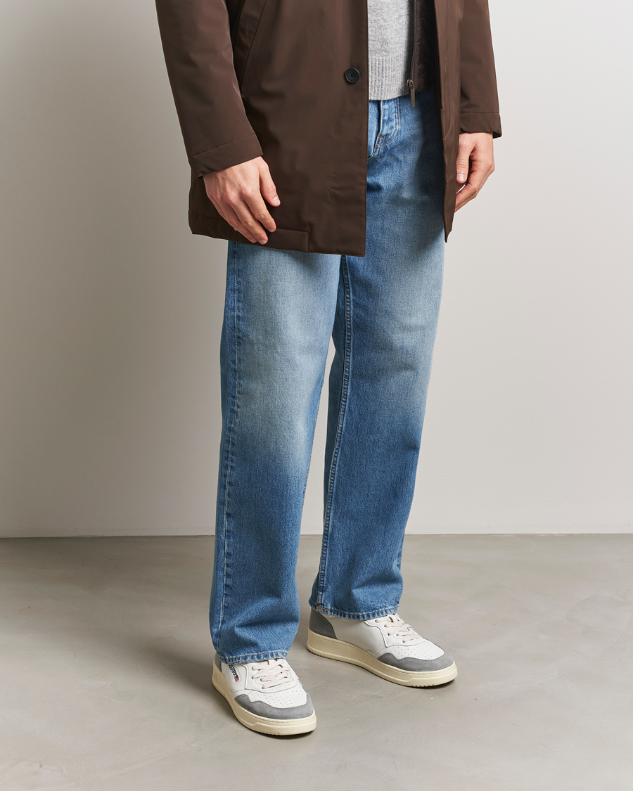 Heren | Sneakers | Autry | Medalist Low Sneaker White/Grey