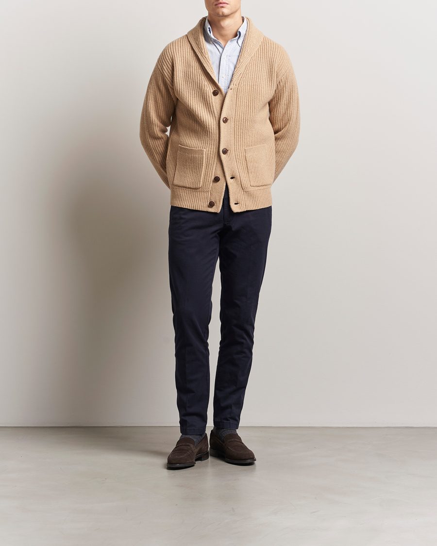 Heren | Truien | Polo Ralph Lauren | Wool/Cashmere Cardigan Dune Melange