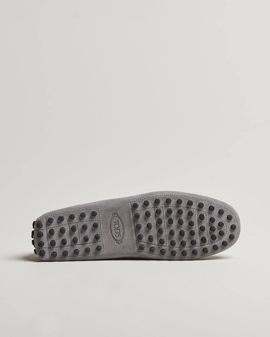 Heren | Tod's Gommino Carshoe Grey Suede | Tod's | Gommino Carshoe Grey Suede