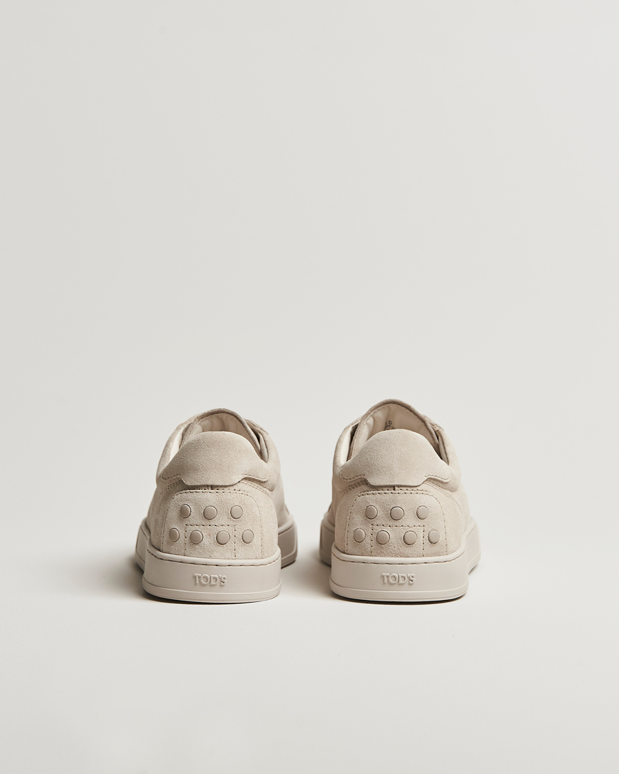 Heren | Sneakers | Tod's | Cassetta Lacciata Sneaker Light Grey Suede