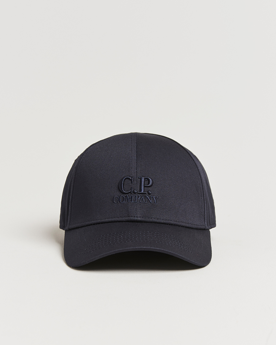 Heren | C.P. Company Cotton Gabardine Cap Navy | C.P. Company | Cotton Gabardine Cap Navy