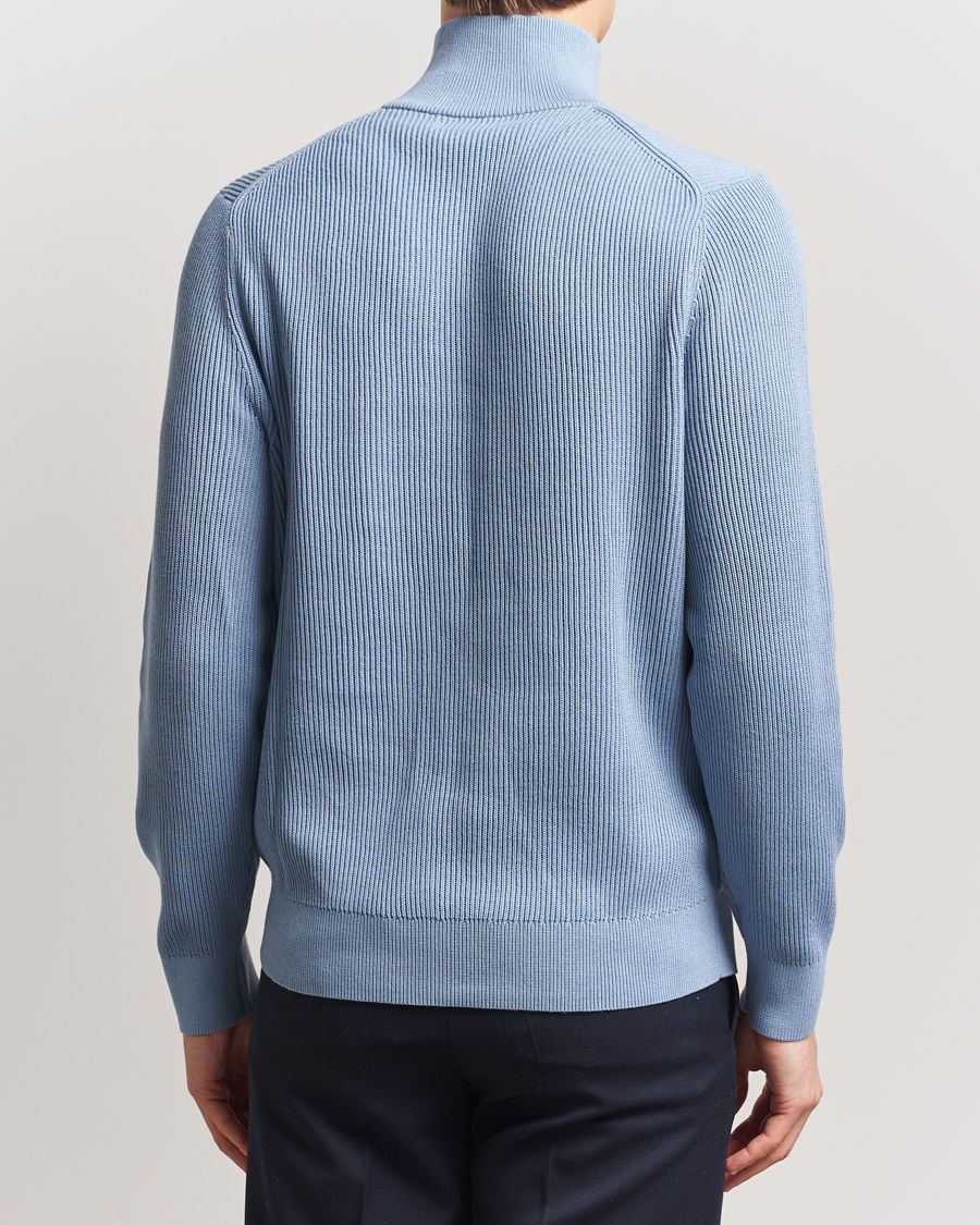 Heren | Truien | J.Lindeberg | Alex Knitted Half-Zip Rainwashed