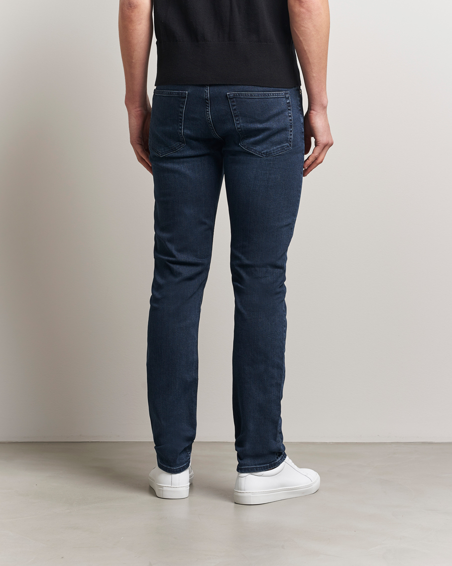 Heren | Jeans | J.Lindeberg | Jax Washed Slim Jeans Dark Blue