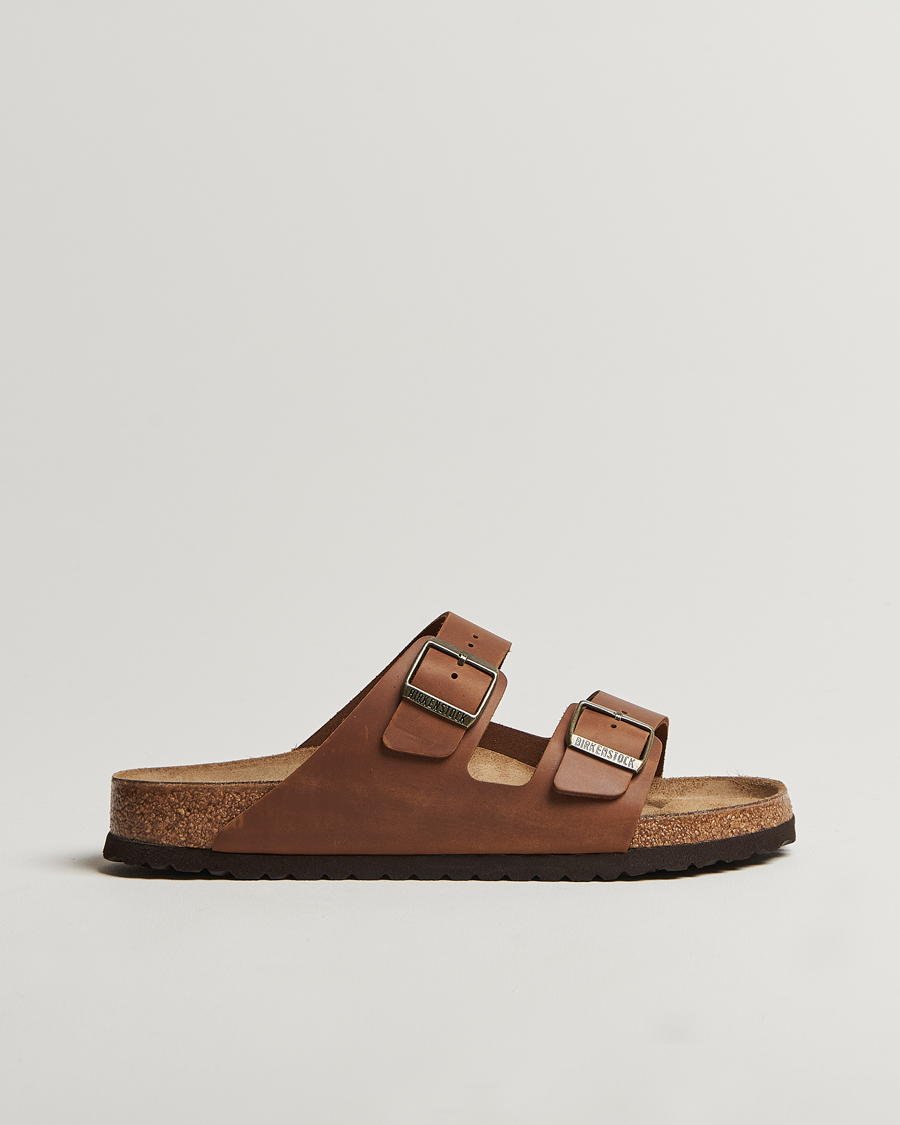 Heren | BIRKENSTOCK Arizona Classic Footbed Cognac Oiled Leather | BIRKENSTOCK | Arizona Classic Footbed Cognac Oiled Leather