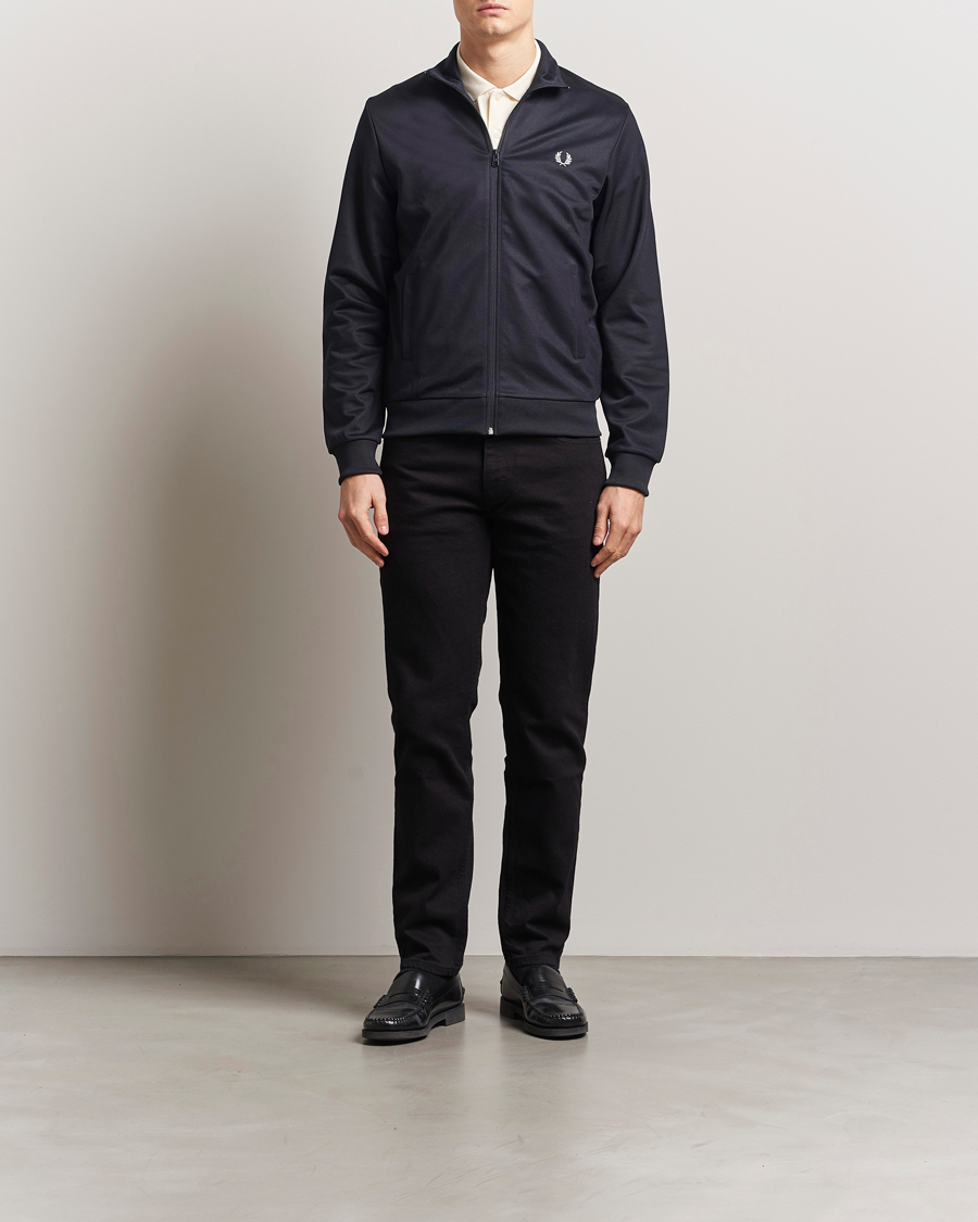 Heren | Truien | Fred Perry | Track Jacket Navy