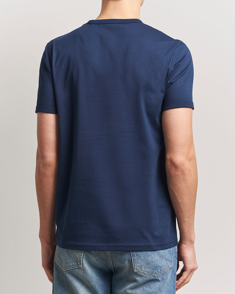 Heren | T-shirts | Fred Perry | Ringer T-Shirt Tennis Blue