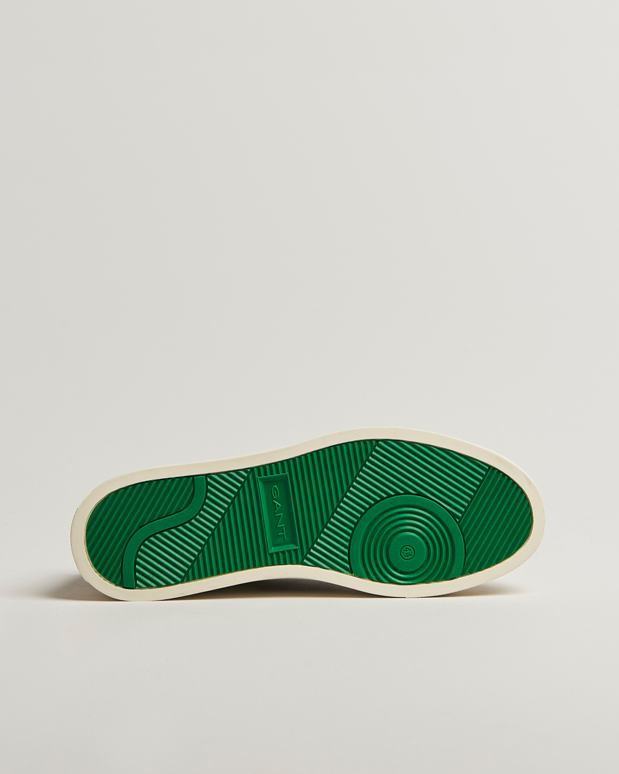 Heren | GANT Mc Julien Taped Sneaker Off White/Cognac | GANT | Mc Julien Taped Sneaker Off White/Cognac