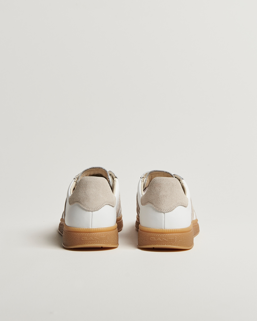 Heren | GANT Cuzmo Sneaker White/Beige | GANT | Cuzmo Sneaker White/Beige