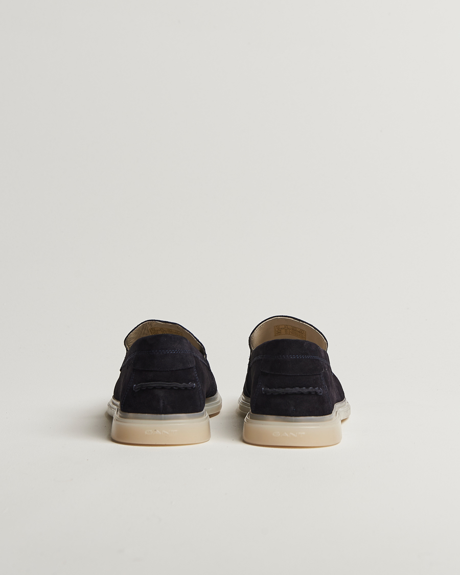Heren | GANT Boery Suede Loafer Marine | GANT | Boery Suede Loafer Marine