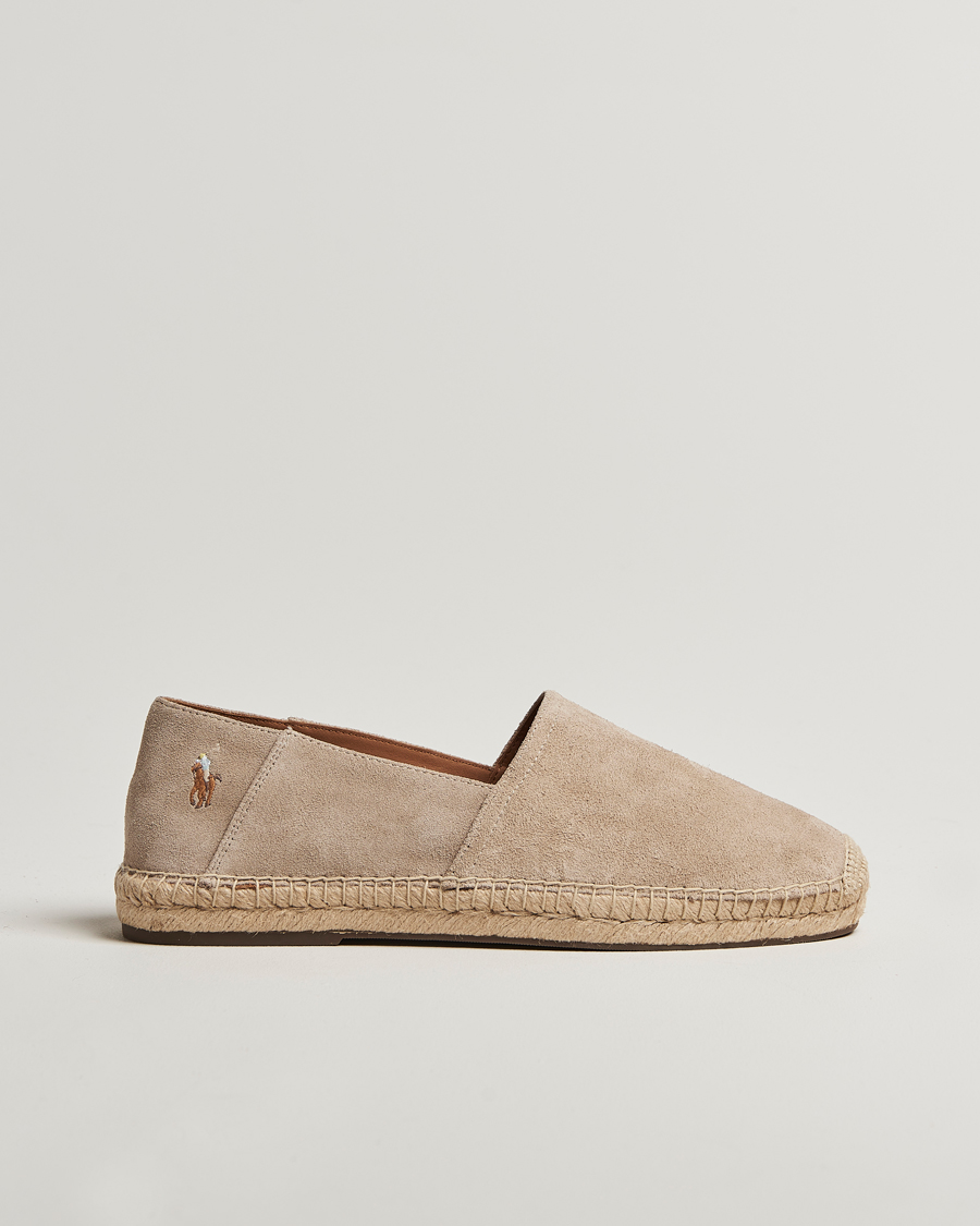 Heren | Polo Ralph Lauren Cevio Suede Espadrilles Milkshake | Polo Ralph Lauren | Cevio Suede Espadrilles Milkshake