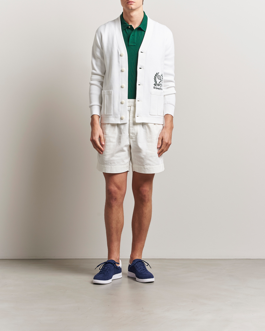 Heren | Truien | Polo Ralph Lauren | Wimbledon Cotton Cardigan Ceramic White