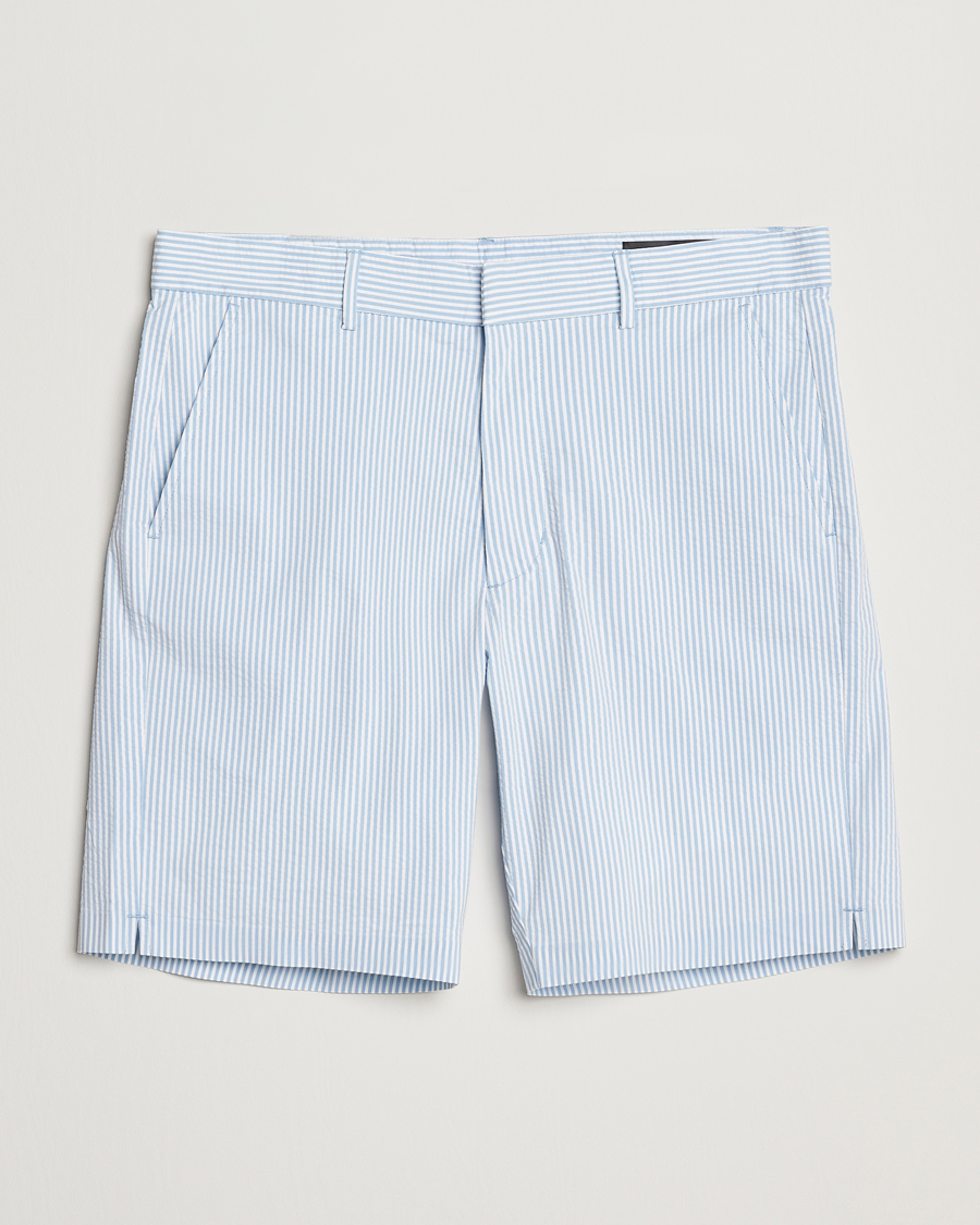 Heren | Korte broek | RLX Ralph Lauren | Seersucker Shorts Powder Blue/Ceramic White
