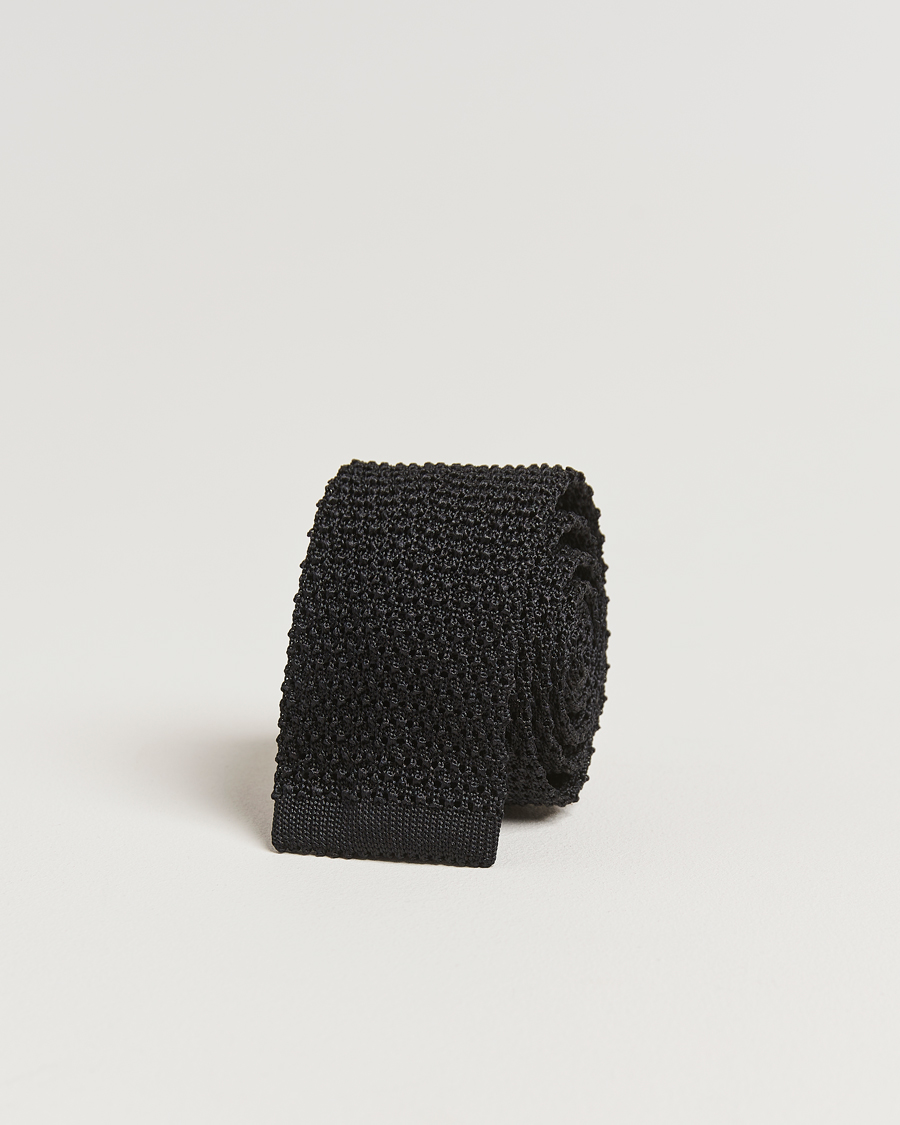 Heren | Stropdassen | Polo Ralph Lauren | Knitted Tie Black
