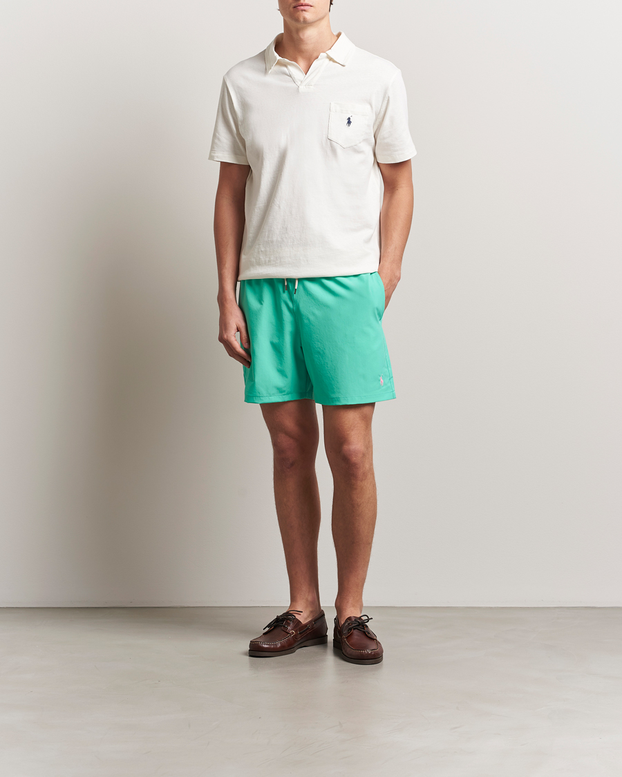 Heren | Zwembroek | Polo Ralph Lauren | Recycled Traveler Swimshorts Sunset Green