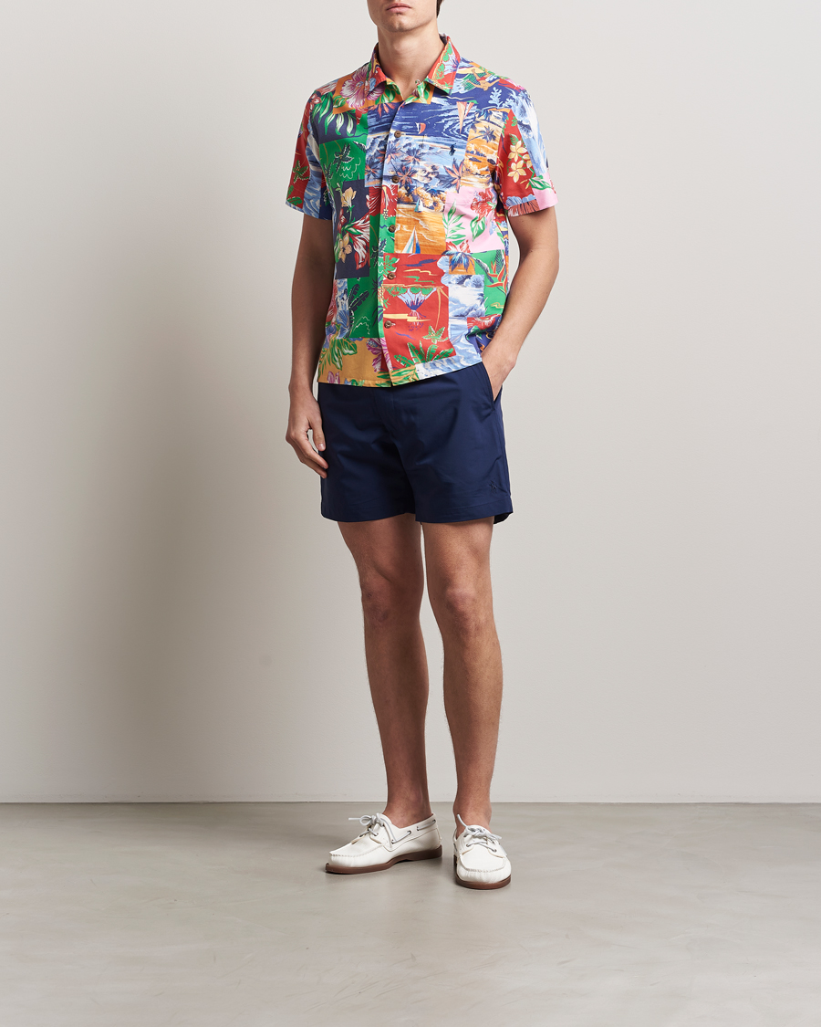 Heren | Zwembroek | Polo Ralph Lauren | Prepster Trunk Swimshorts Newport Navy
