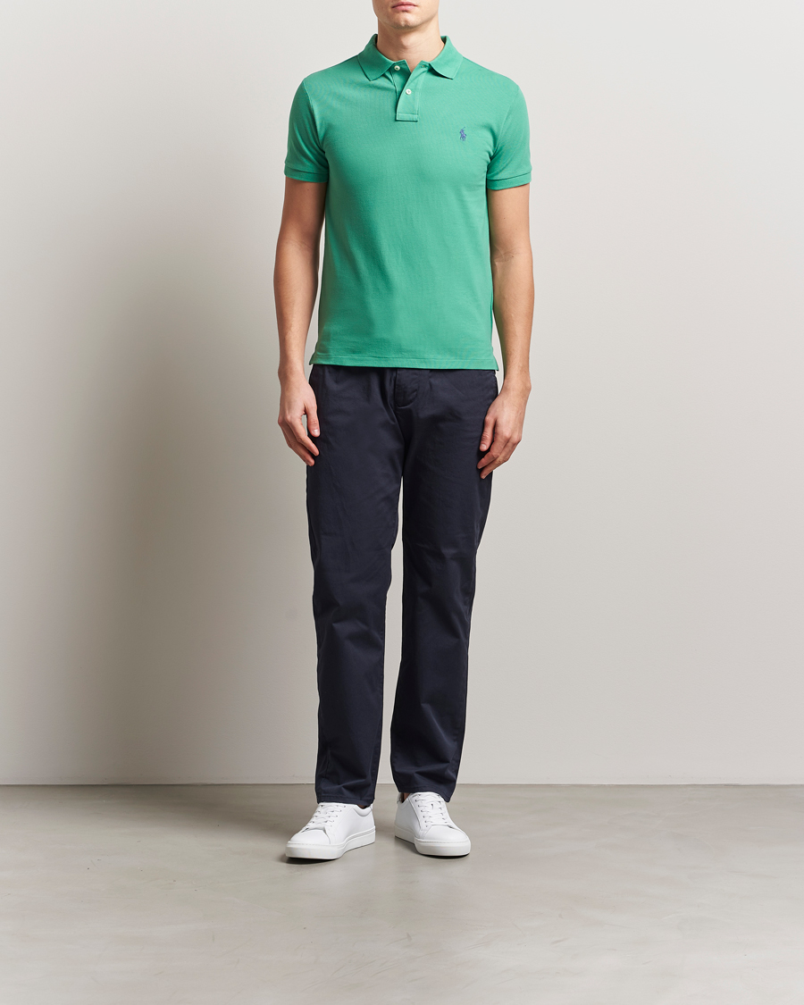 Heren | Polo's | Polo Ralph Lauren | Slim Fit Polo Raft Green
