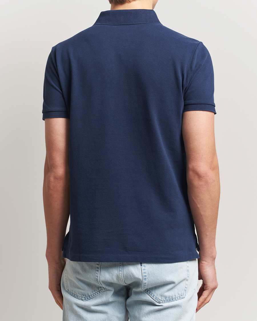 Heren | Polo's | Polo Ralph Lauren | Custom Slim Fit Mesh Polo Cruise Navy