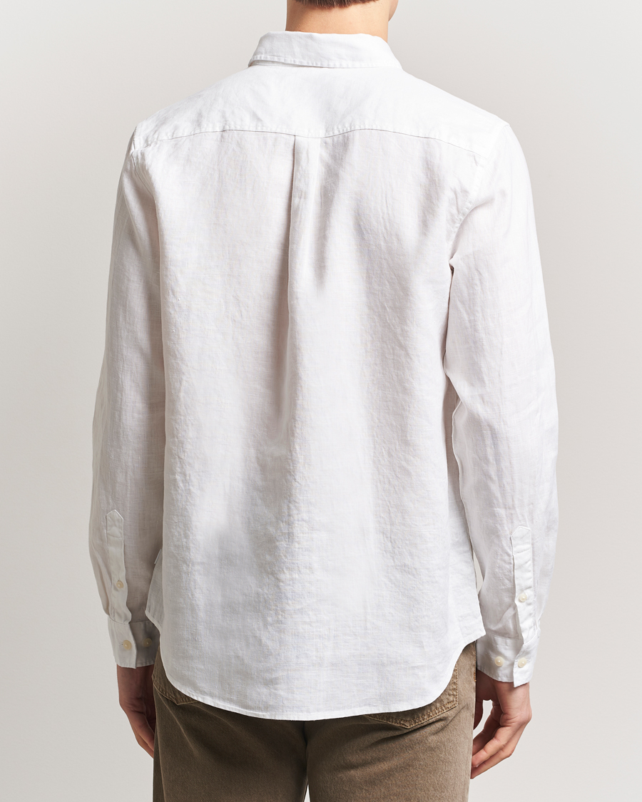 Heren | Overhemden | LES DEUX | Kristian Linen Shirt White