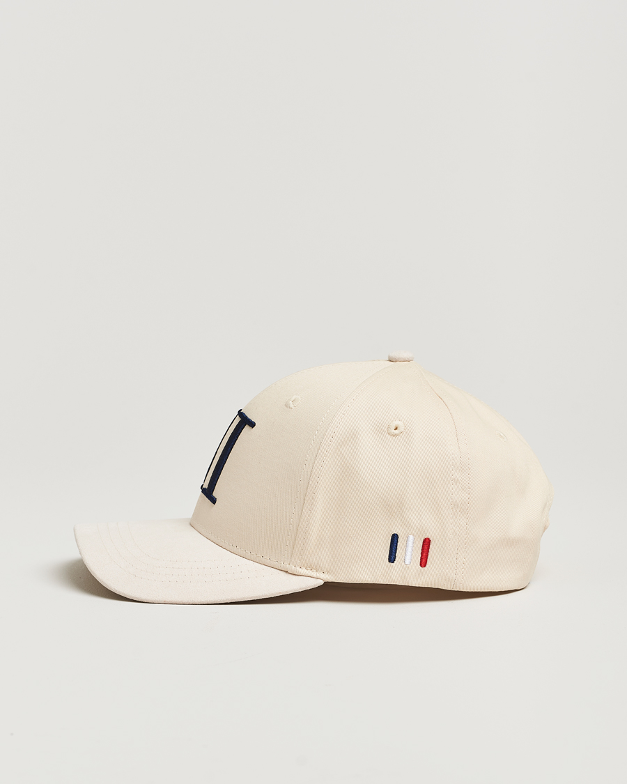 Heren | Les Deux Baseball Cap Suede II Ivory | LES DEUX | Baseball Cap Suede II Ivory