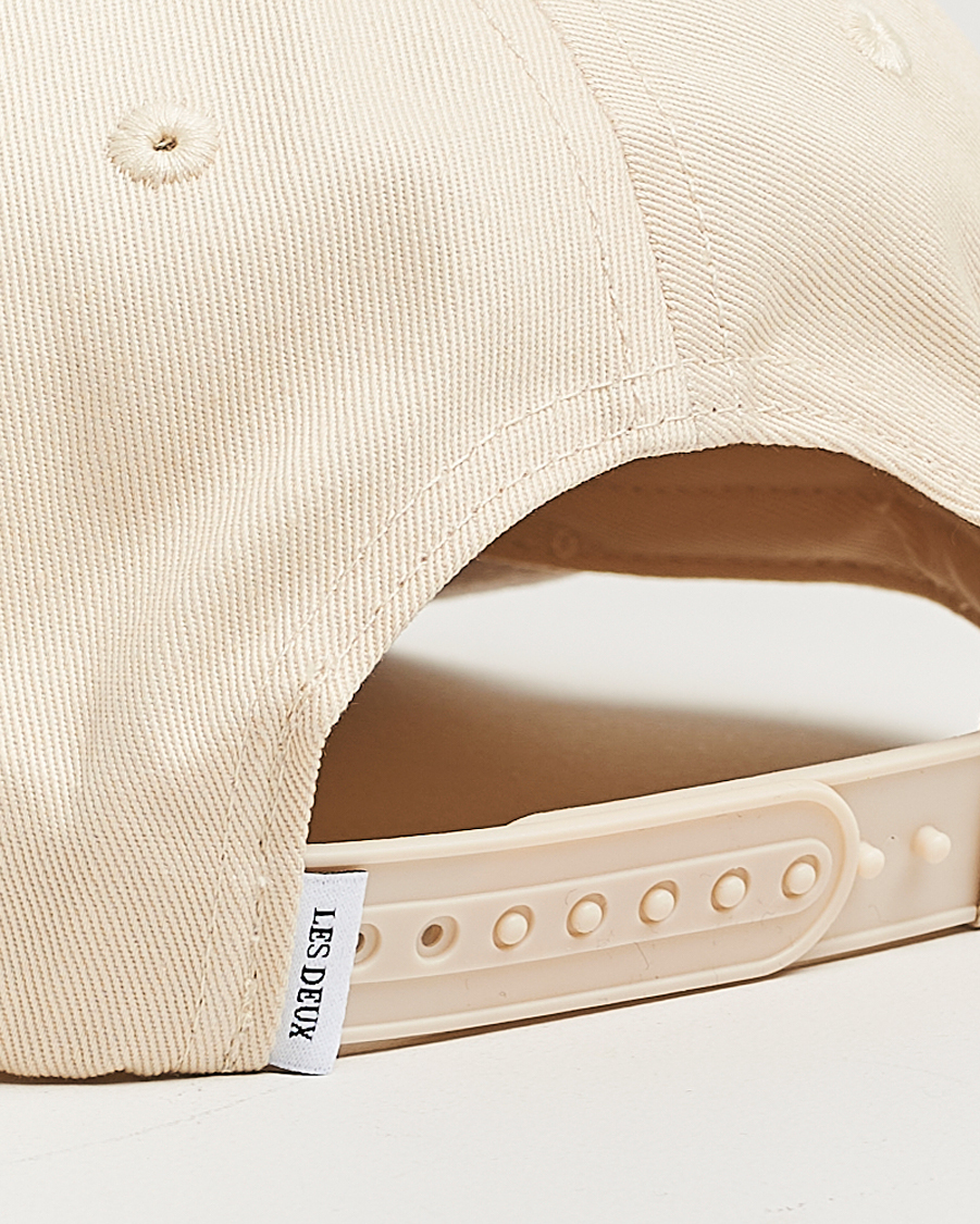 Heren | Les Deux Baseball Cap Suede II Ivory | LES DEUX | Baseball Cap Suede II Ivory