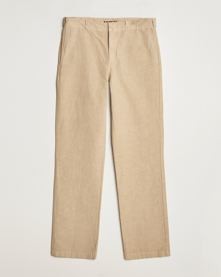Heren | Broeken | Aspesi | Regular Fit Pants Beige