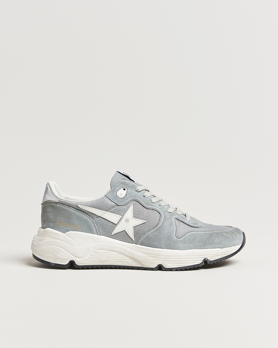 Heren | Golden Goose Running Sole Sneakers Bluette/White | Golden Goose | Running Sole Sneakers Bluette/White