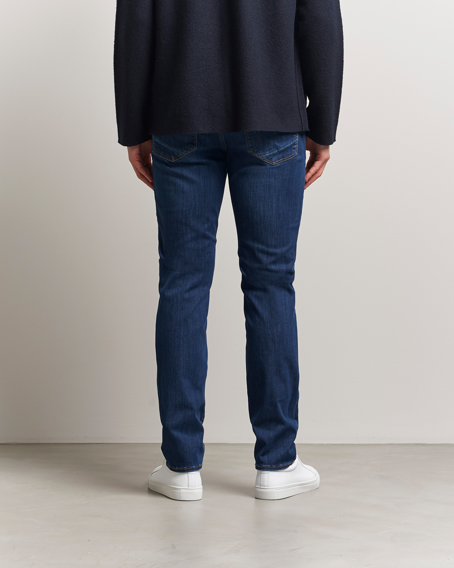 Heren | Jeans | Brax | Chuck Hi-Flex Denim Dark Used