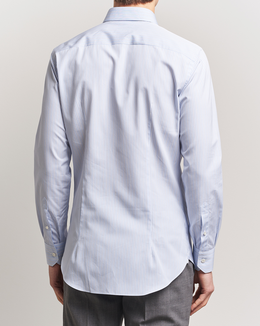 Heren | Overhemden | Brioni | Slim Fit Dress Shirt Blue Stripes