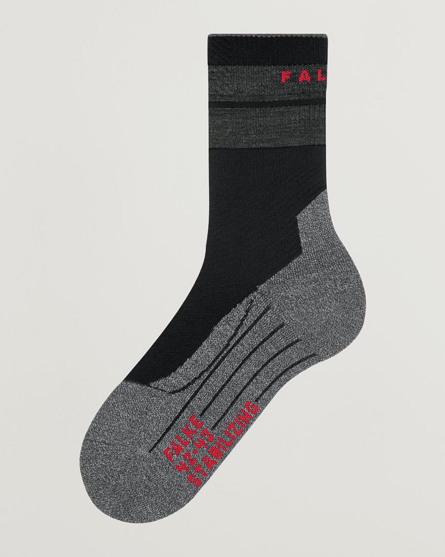 Heren | Ondergoed | Falke Sport | TK Compression Stabilizing Socks Black