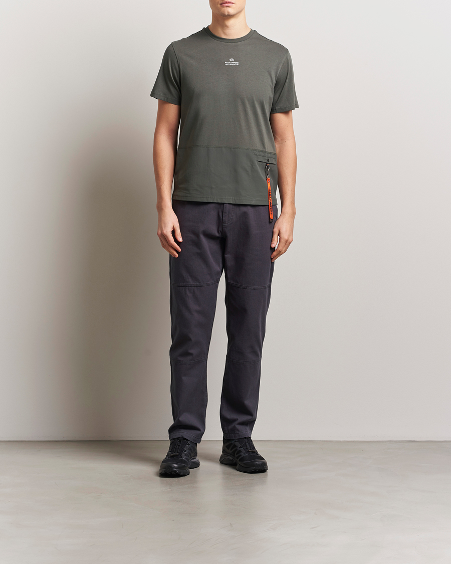 Heren | T-shirts | Parajumpers | Clint Rescue T-Shirt Kombu Green