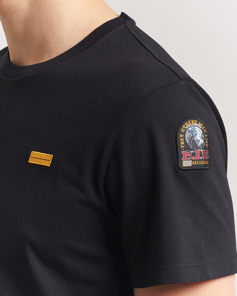 Heren | T-shirts | Parajumpers | Iconic Crew Neck T-Shirt Black